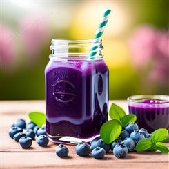 蓝莓浓缩汁 规格全可定制 支持拿样 浓缩蓝莓汁质量稳定 水溶性好