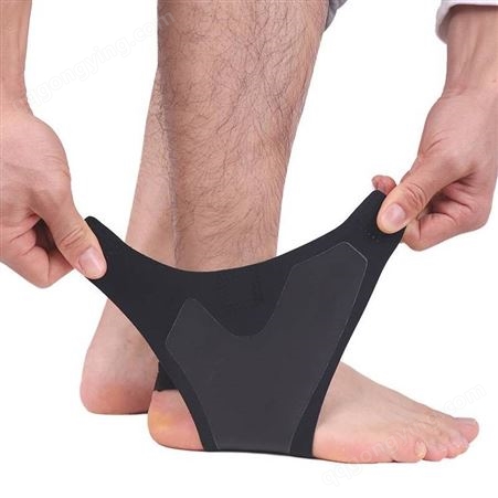 运动双向加压防扭伤护脚踝一片式开放式护踝户外篮球足球登山护具