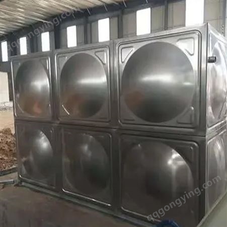 专业定制304不锈钢水箱 保温方形组合水塔加厚大容量简洁方便
